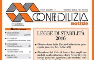 Confedilizia notizie – Gennaio 2016