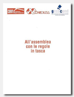 ALL ASSEMBLEA CON LE REGOLE IN TASCA