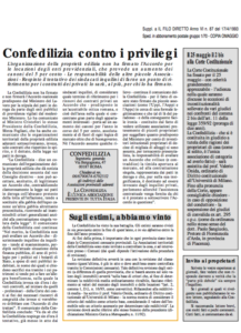 Confedilizia notizie aprile 1994