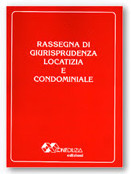 RASSEGNA DI GIURISPRUDENZA LOCATIZIA