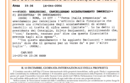 Confedilizia notizie – Novembre 2004