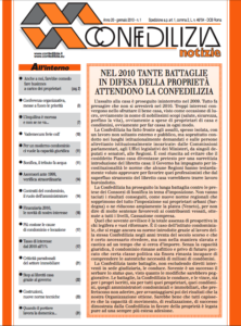 Confedilizia notizie - Gennaio 2010