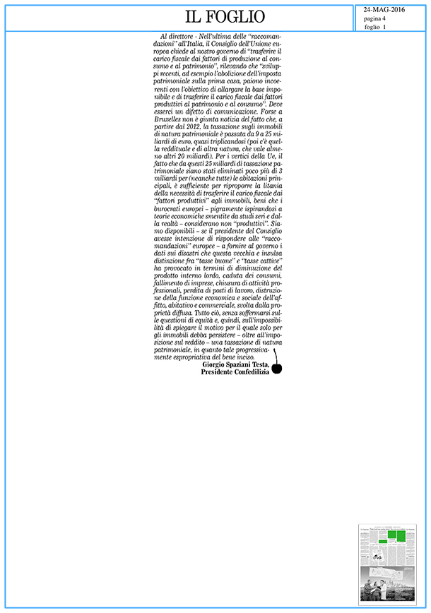 Foglio 24.5.16