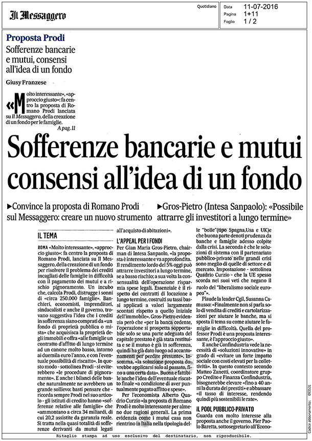 Il Messaggero 11.7 (prima)