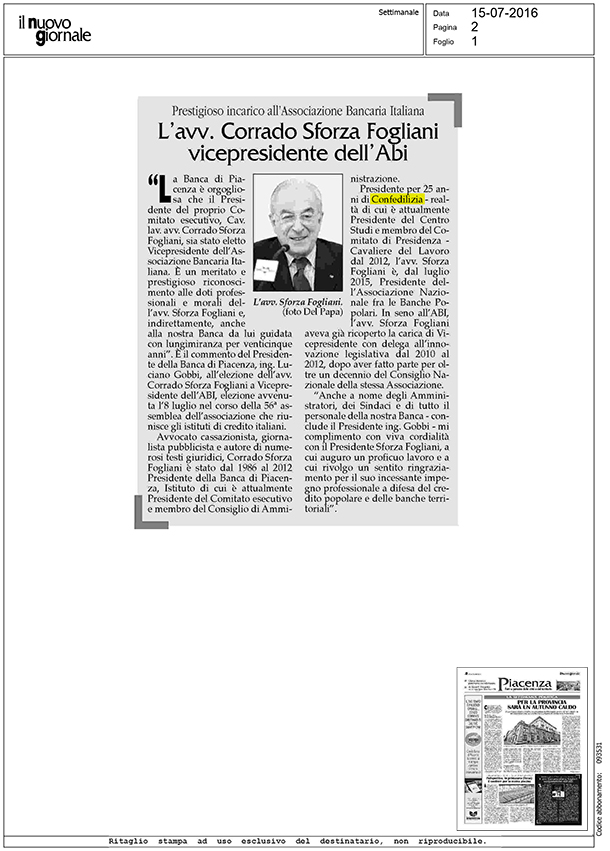 il nuovo giornale 15.7