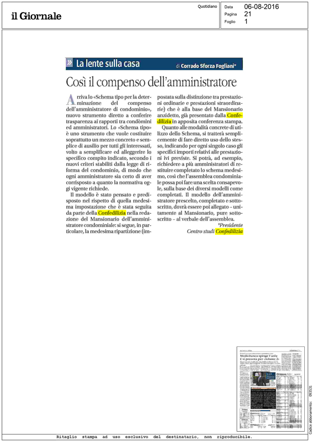 Giornale 06.08.2016