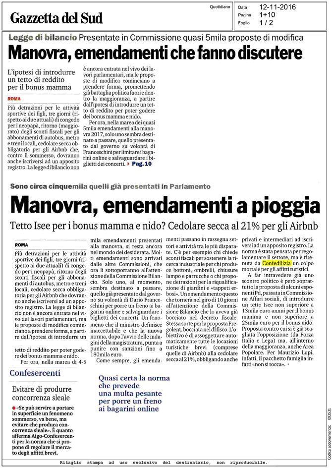 Gazzetta del Sud 12.11.2016-1