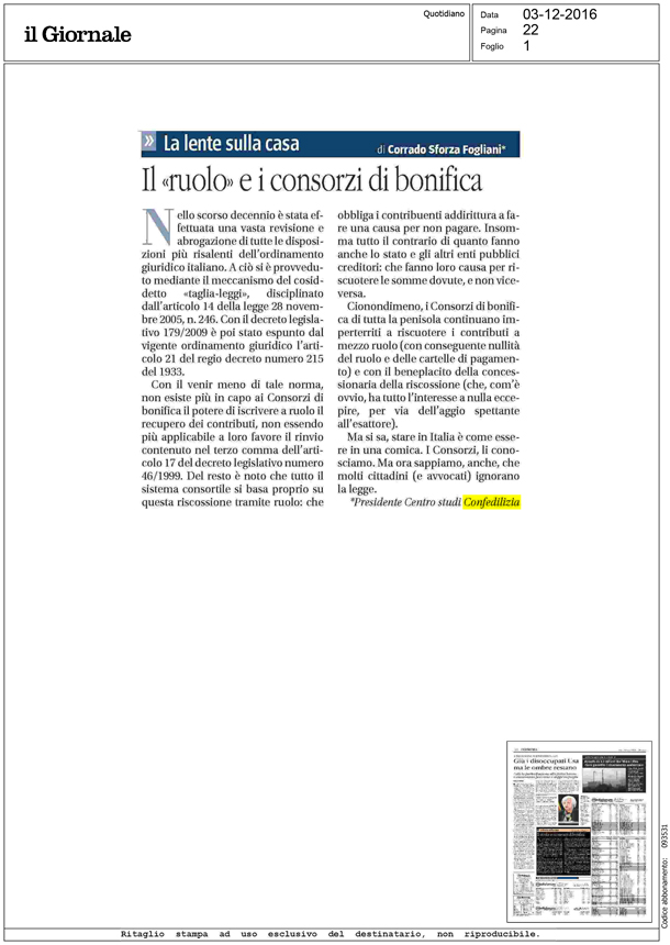 il Giornale 03.12.2016