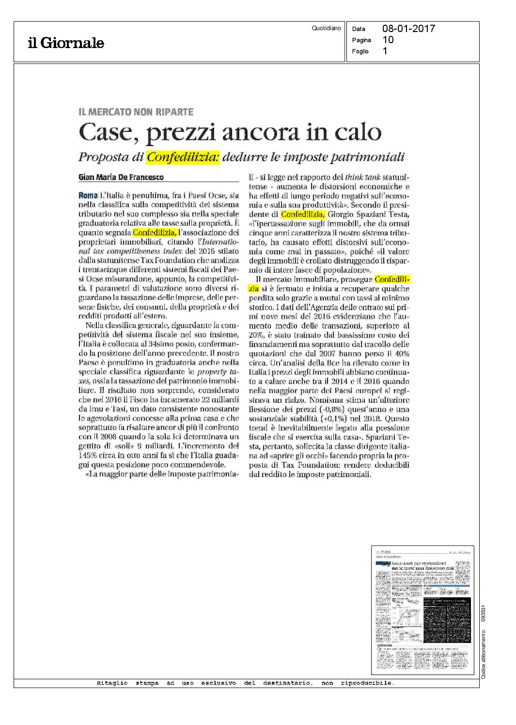 IL GIORNALE pag. 10 • 08-01-2017