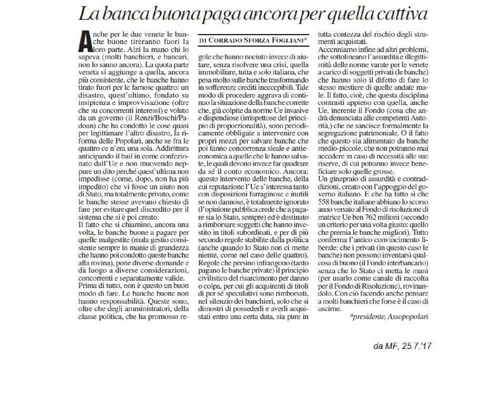 MilanoFinanza_ 25.7.2017