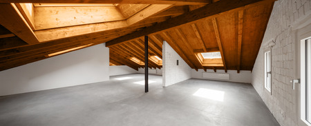 55519339 – modern loft interior, nobody inside