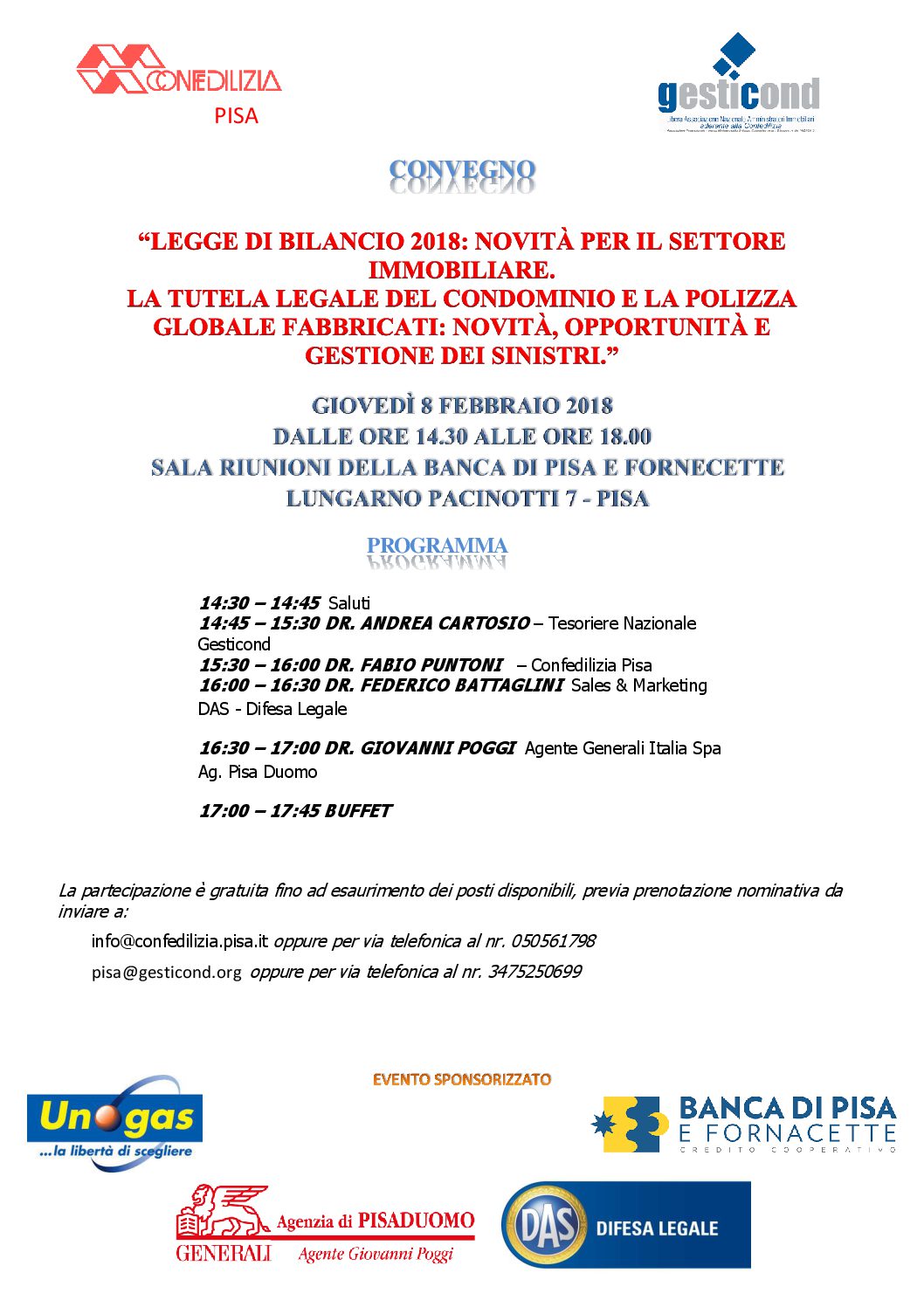 locandina evento 08 02 18