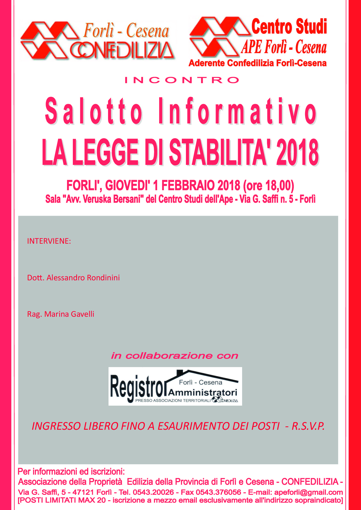 salotto gavelli – rondinini – 01-02-2018