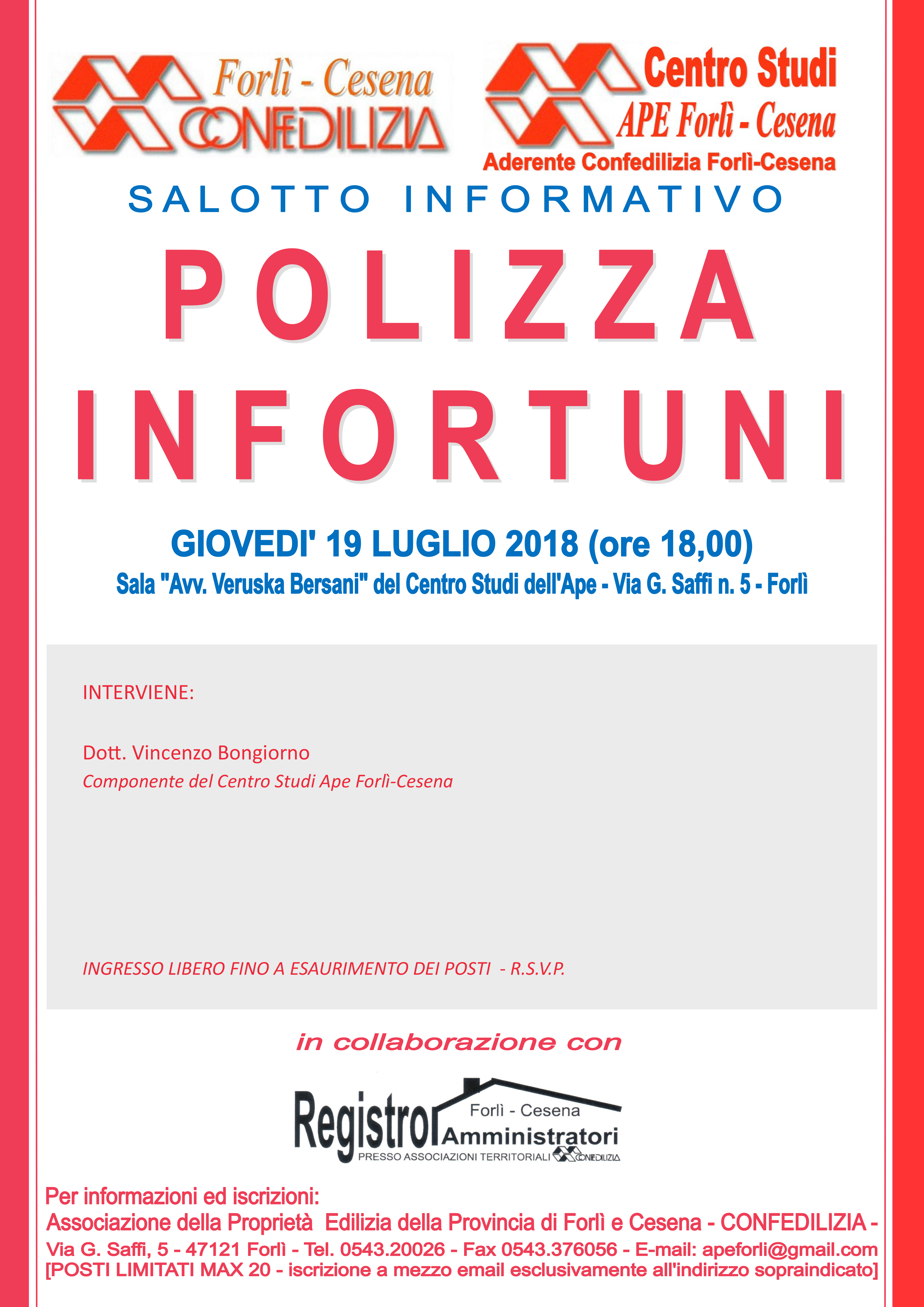 Salotti Forlì 19 luglio 2018