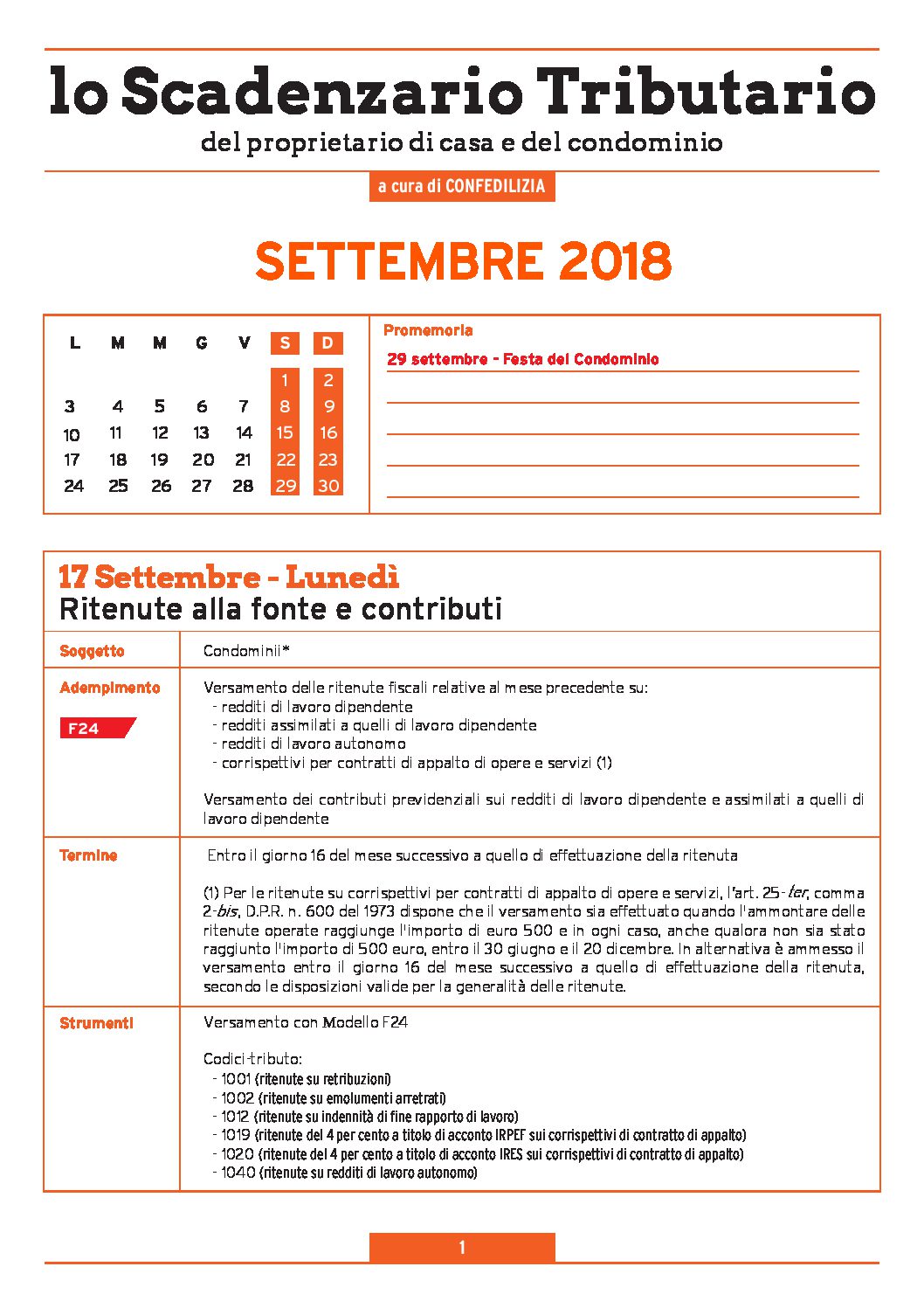 SCADENZARIO TRIBUTARIO SETTEMBRE 2018 (pagg 5)