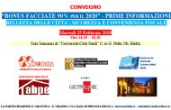 Bonus facciate 90% per il 2020