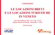 Le locazioni brevi e le locazioni turistiche in Veneto