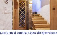 Locazione di cantina e spese di registrazione