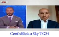 Confedilizia a Sky TG24
