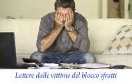 Lettere dalle vittime del blocco sfratti