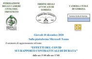 Effetti del Covid sui rapporti contrattuali di durata