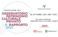 Presentazione II rapporto – Osservatorio del Patrimonio Culturale privato