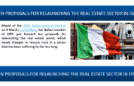 Ten proposals for the Italian real estate sector