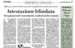 Italia Oggi – Luglio 2022