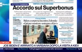 Rai news – 20.2.2023 – Rassegna stampa – Ore 23