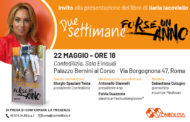 22 maggio – Presentazione del libro “Due settimane – Forse un anno” di Ilaria Iacoviello