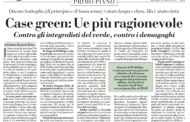 Case green: Ue più ragionevole