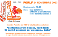 Confedilizia Forlì-Cesena, 1933-2023: 90 anni di presenza per un sogno… CASA