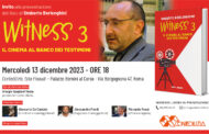 13 dicembre – Presentazione del libro “Witness 3” di Umberto Berlenghini