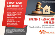 Convegno giuridico “Le locazioni ad uso diverso tra norme imperative e contratti atipici” e “Gestione, rendicontazione e contabilità in condominio”