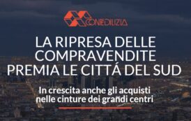 La ripresa delle compravendite premia le città del sud