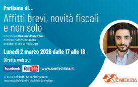 Parliamo di… Affitti brevi, novità fiscali e non solo