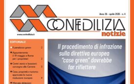 Da <i>Confedilizia notizie</i> di aprile