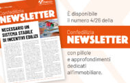 E’ disponibile il numero 4/26 della NEWSLETTER Confedilizia