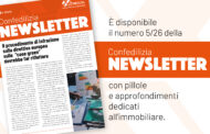 E’ disponibile il numero 5/26 della NEWSLETTER Confedilizia