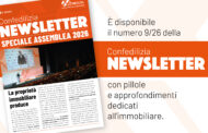 E’ disponibile il numero 9/26 della NEWSLETTER Confedilizia