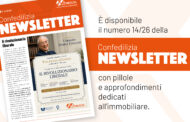 E’ disponibile il numero 14/26 della NEWSLETTER Confedilizia