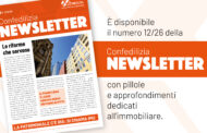 E’ disponibile il numero 12/26 della NEWSLETTER Confedilizia